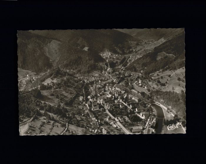 Schiltach Fliegeraufnahme