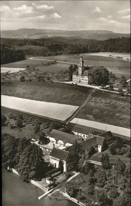 Birnau Fliegeraufnahme Kloster