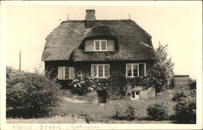 Kampen Sylt [handschriftlich] Haus Boenk