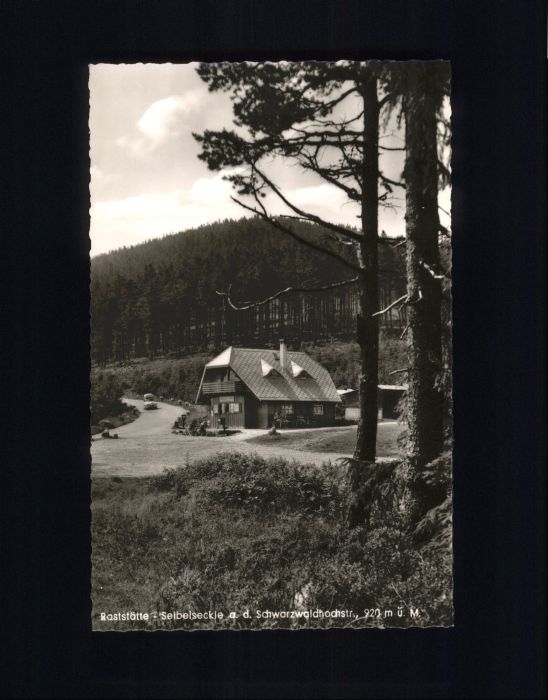 Seebach Ottenhoefen Schwarzwald Raststaette Seibelseckle