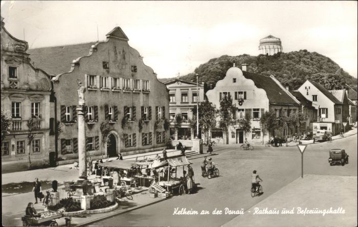Kelheim Rathaus Befreiungshalle