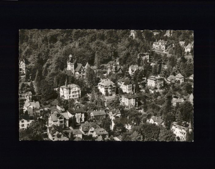 Bad Harzburg Fliegeraufnahme Kurviertel