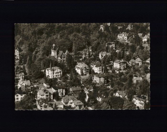 Bad Harzburg Fliegeraufnahme Kurviertel