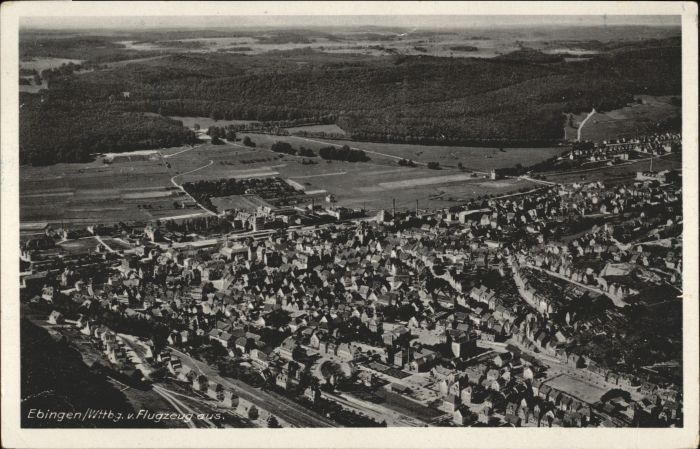Ebingen Fliegeraufnahme