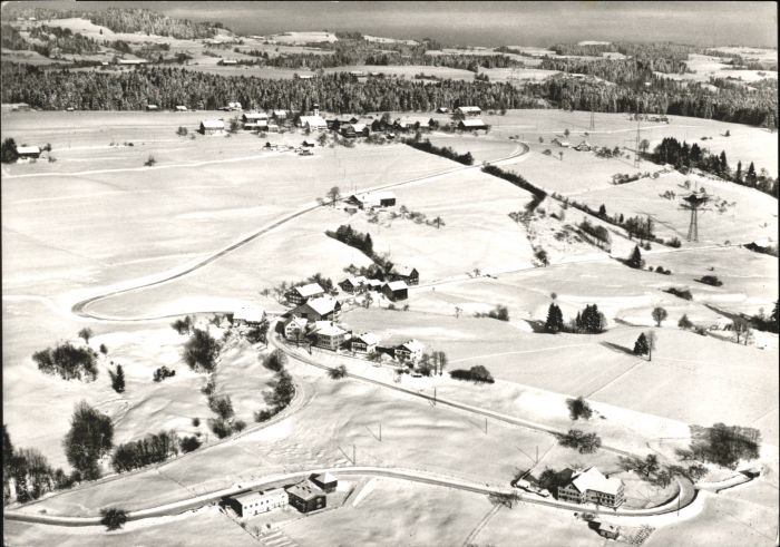 Scheffau Scheidegg Scheffau Fliegeraufnahme