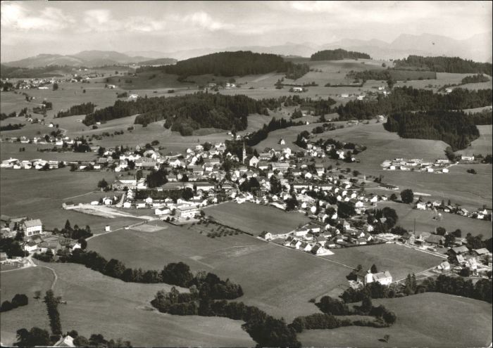 Weiler-Simmerberg Weiler Allgaeu Fliegeraufnahme