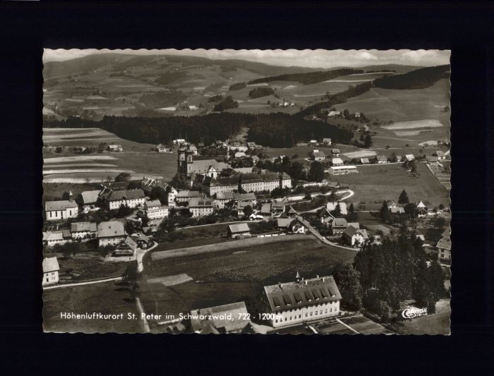 St Peter Schwarzwald Fliegeraufnahme