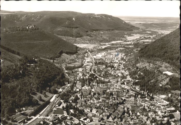 Bad Urach Fliegeraufnahme