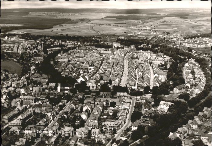 Villingen-Schwenningen Fliegeraufnahme