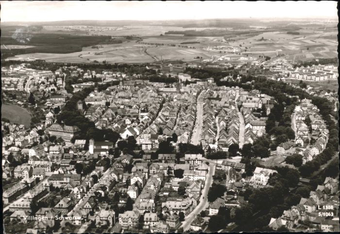 Villingen-Schwenningen Fliegeraufnahme