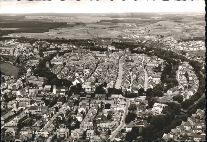 Villingen-Schwenningen Fliegeraufnahme