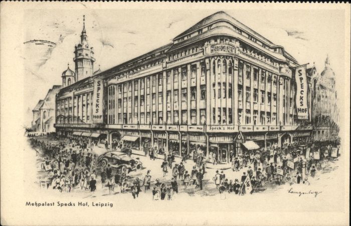 Leipzig Messpalast Specks Hof