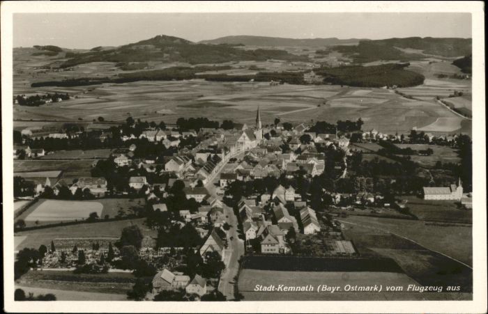 Kemnath Stadt Fliegeraufnahme