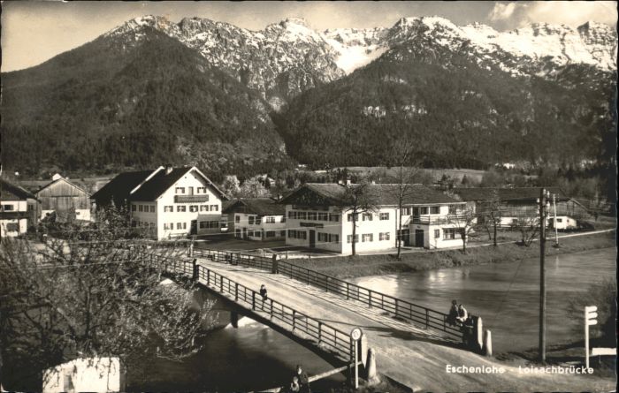 Eschenlohe Loisachbruecke