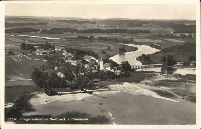 Seebruck Fliegeraufnahme