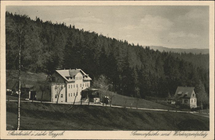 Schwarzenberg Erzgebirge Steinheidel