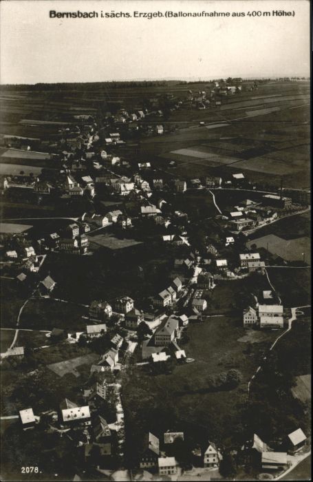 Bernsbach Fliegeraufnahme