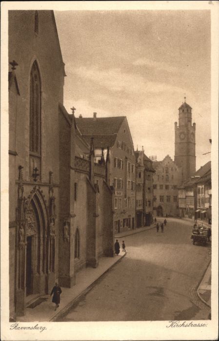 Ravensburg Wuerttemberg Ravensburg Kirchstrasse