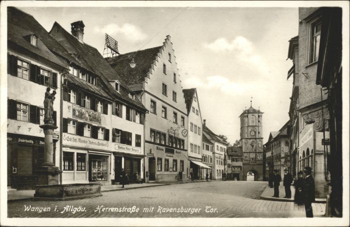 Wangen Allgaeu errenstrasse Ravensburger Tor