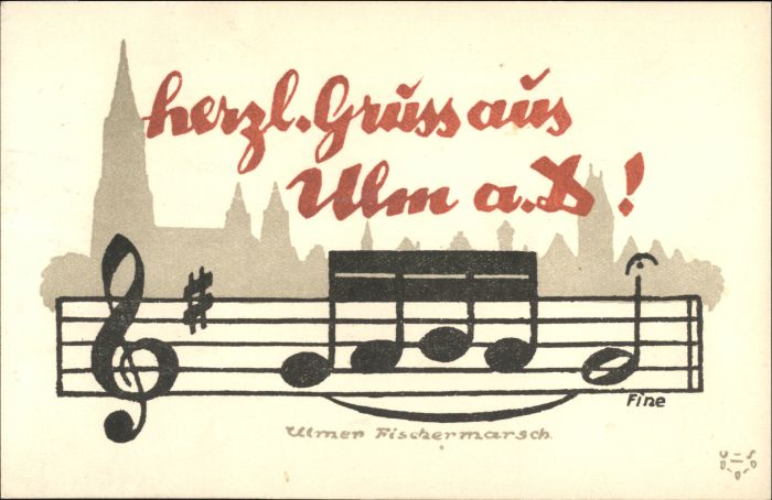 Ulm Donau Ulmer Fischermarsch