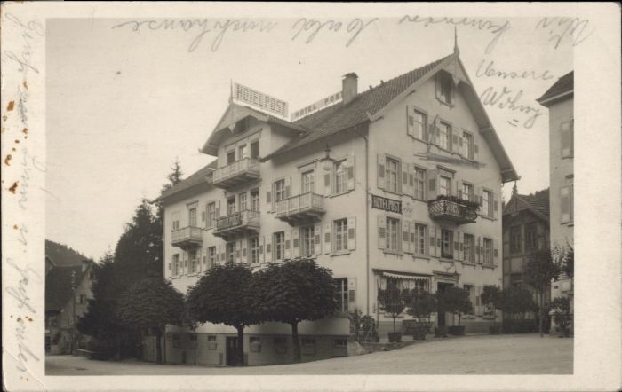 Hornberg Schwarzwald Ortenaukreis Post Hotel