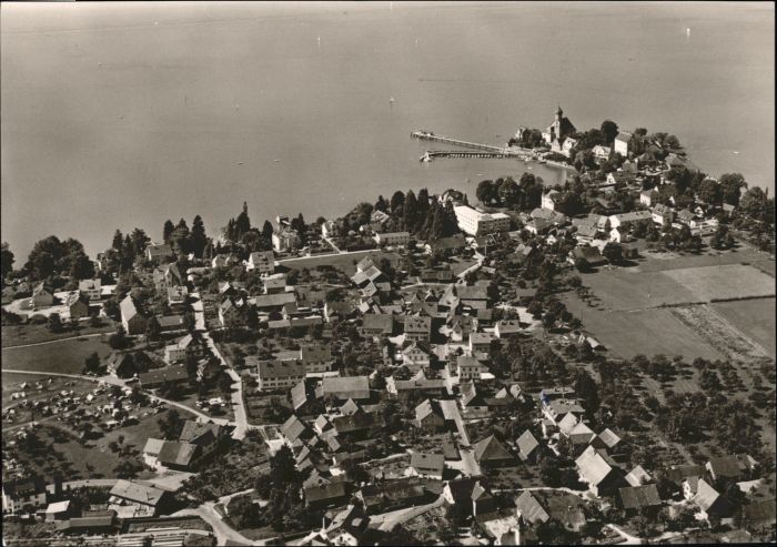 Wasserburg Bodensee Fliegeraufnahme