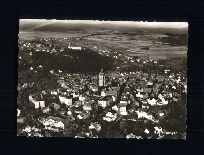 Bad Wildungen Fliegeraufnahme