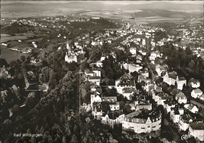 Bad Wildungen Fliegeraufnahme