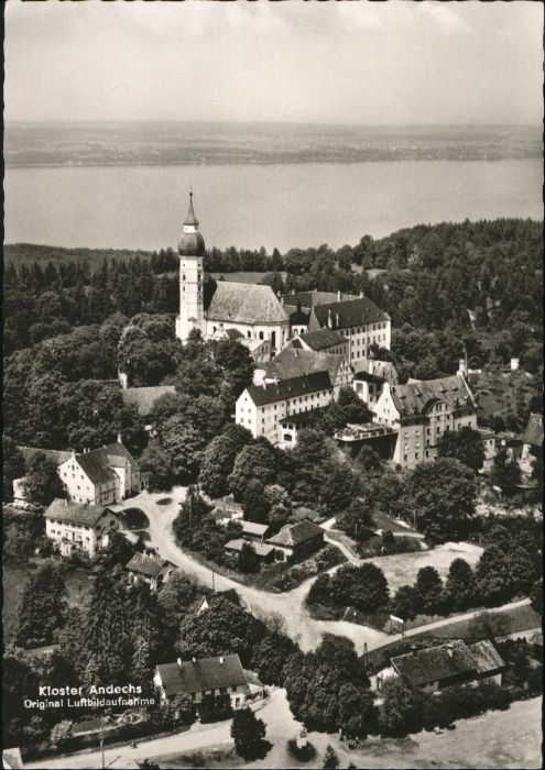 Andechs Kloster Fliegeraufnahme