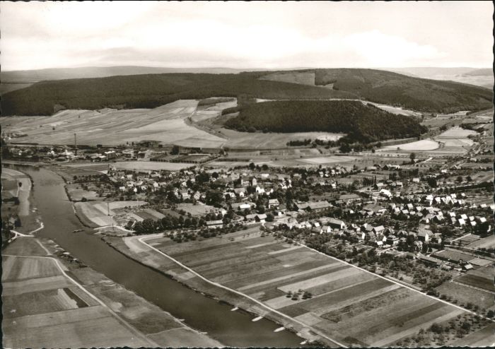 Lippoldsberg Fliegeraufnahme