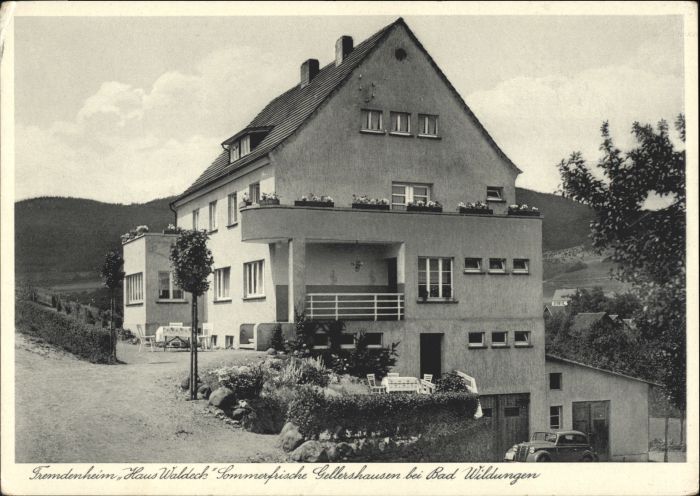 Bad Wildungen Fremdenheim Haus Waldeck