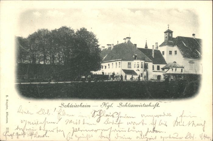 Schleissheim Oberschleissheim Schloss Wirtschaft