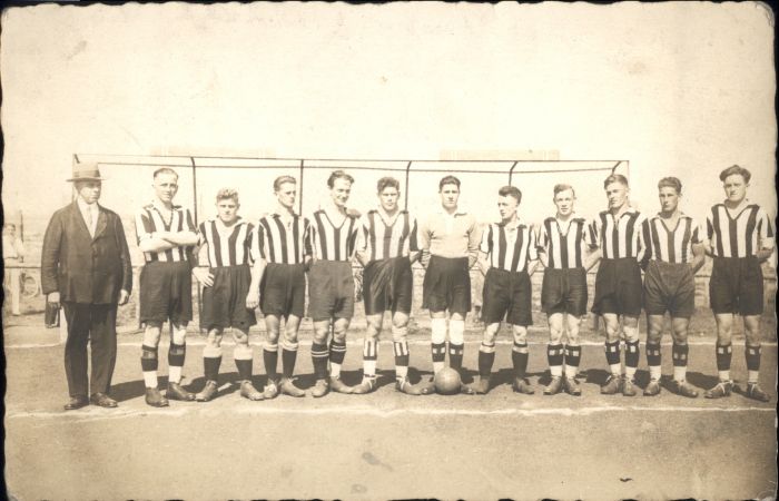 Regensburg [handschriftlich] Fussball Mannschaft