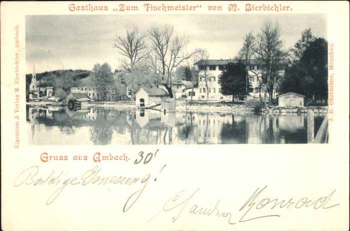 Ambach Muensing Gasthaus zum Fischmeister