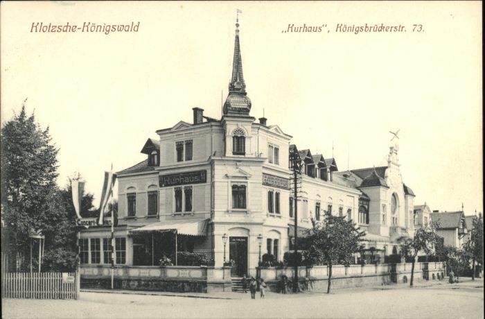 Klotzsche Koenigswald Kurhaus