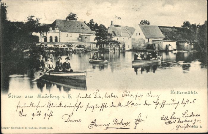 Radeberg Sachsen Huettermuehle x
