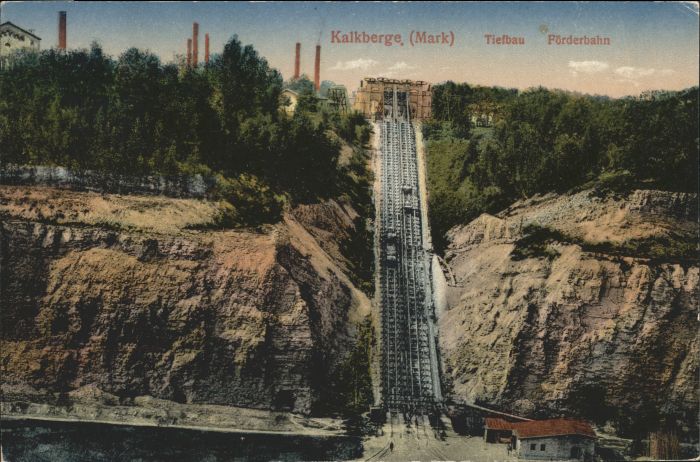 Kalkberge Tiefbau Foerderbahn