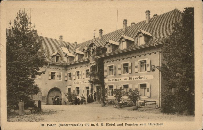 St Peter Schwarzwald Hotel Pension zum Hirschen