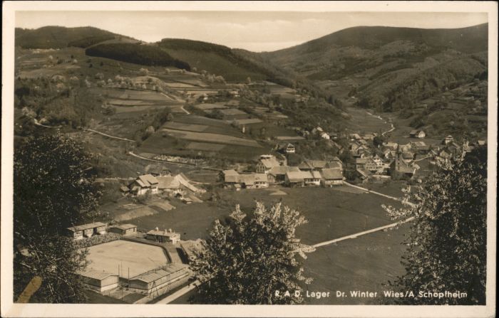 Wies Wiesental RAD Lager Dr. Winter