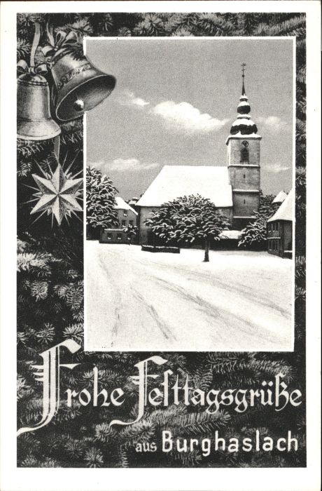 Burghaslach Weihnachtskarte