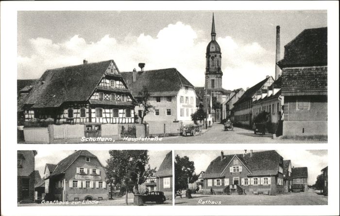 Schuttern Gasthaus zur Linde Rathaus