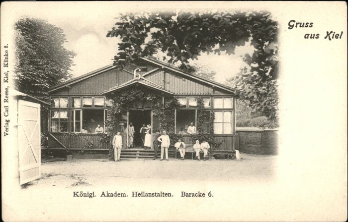 Kiel Heilanstalt Baracke