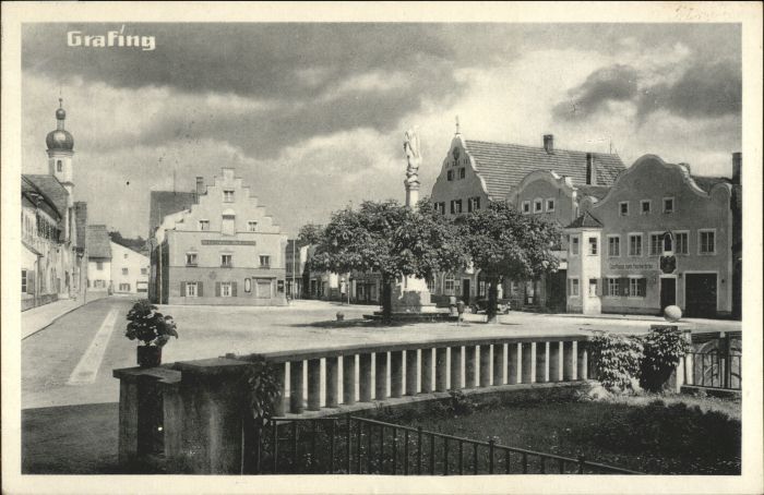 Grafing Muenchen arkt Grafing Marktplatz