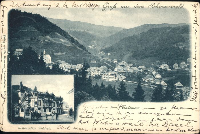 Todtmoos Restaurant Waldeck