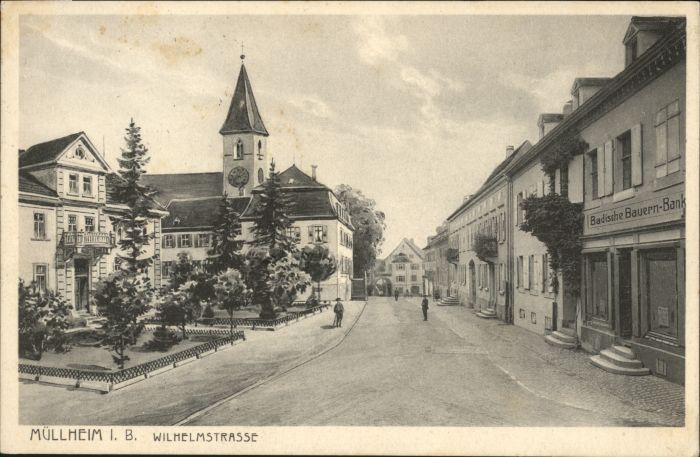 Muellheim Baden Muellheim Wilhelmstrasse