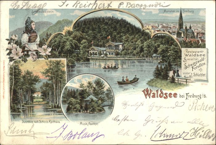 Waldsee Breisgau Tracht Restaurant Musik-Pavillon