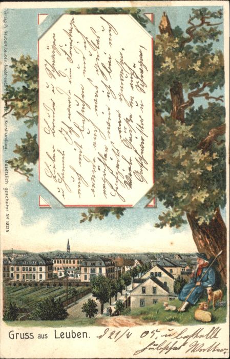 Leuben Dresden Praegedruck