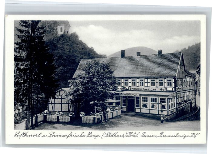 Zorge Hotel Pension Braunschweiger Hof