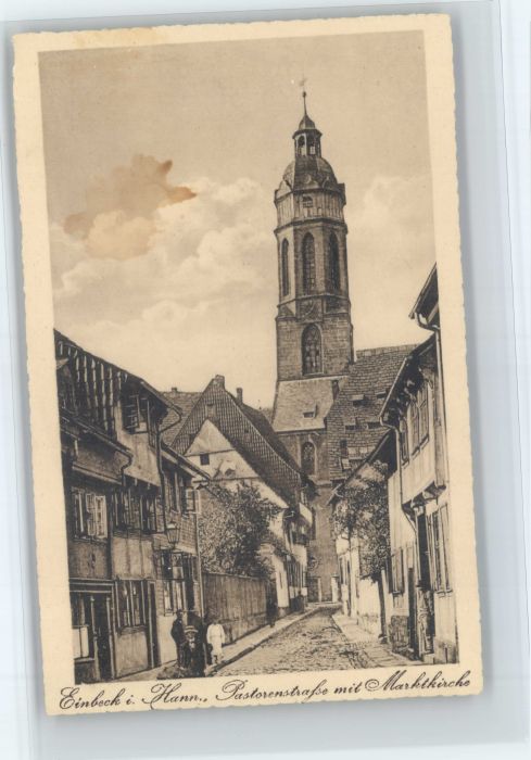 Einbeck Niedersachsen Einbeck Pastorenstrasse Marktkirche