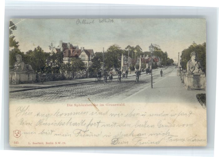 Grunewald Sphinxbruecke